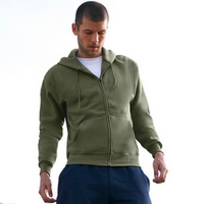 Zip Through Hooded Sweat